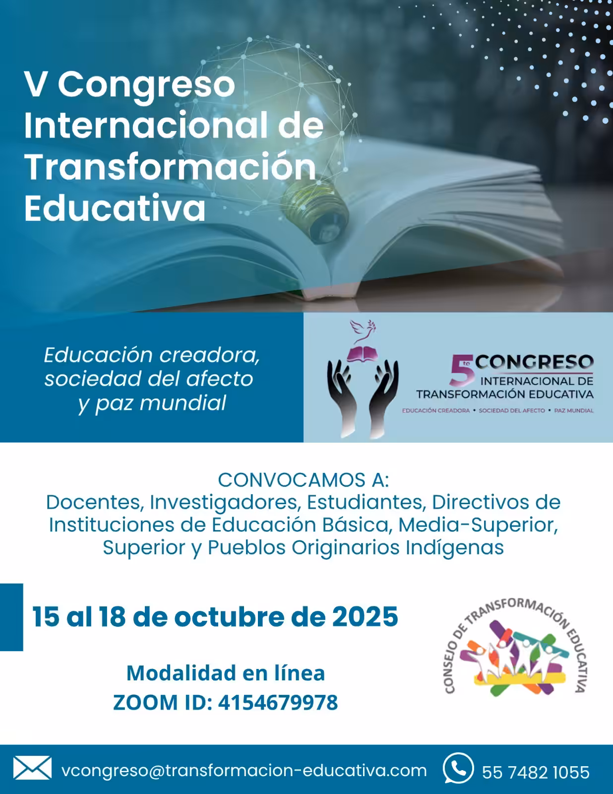 V Congreso Internacional de Transformación Educativa