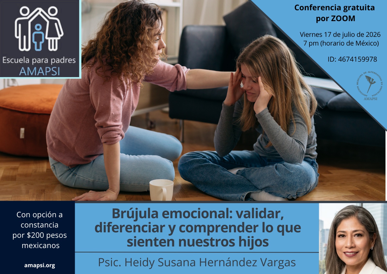 Brújula emocional_ validar, diferenciar y comprender lo que sienten nuestros hijos — Psic. Heidy Susana Hernández Vargas