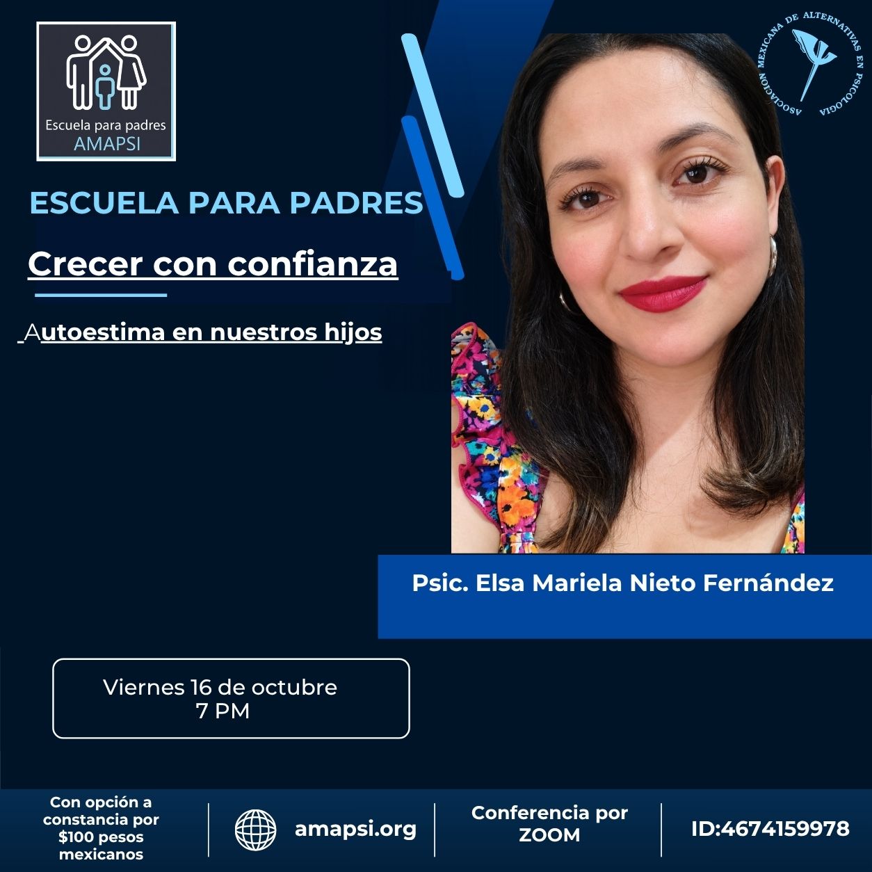 Crecer con confianza — Psic Elsa Mariela Nieto Fernández