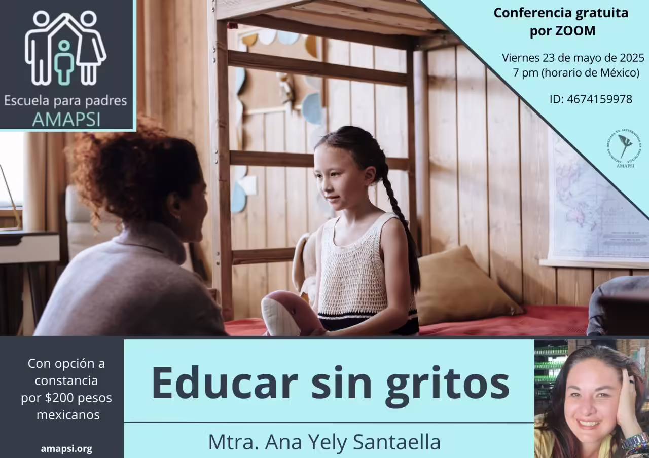 Educar sin gritos — Mtra Ana Yely Santaella