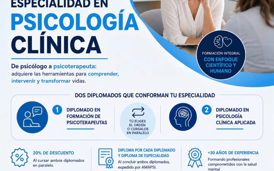 De psicólogo a psicoterapeuta