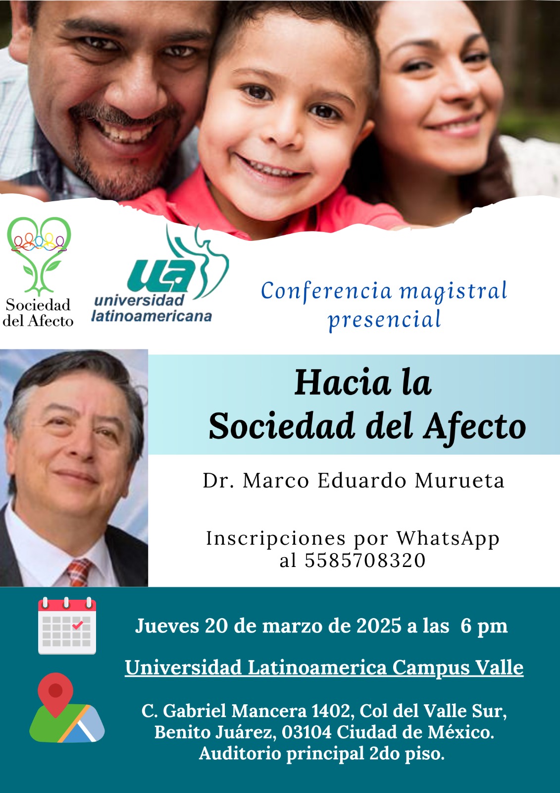 Conferencia: Hacia la Sociedad del Afecto