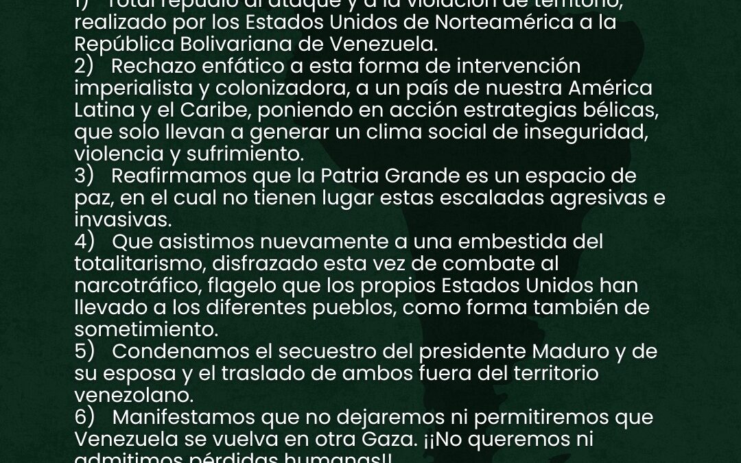 Venezuela forjadora de su propio destino